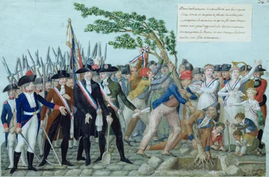 The Planting of a Tree of Liberty, c.1789